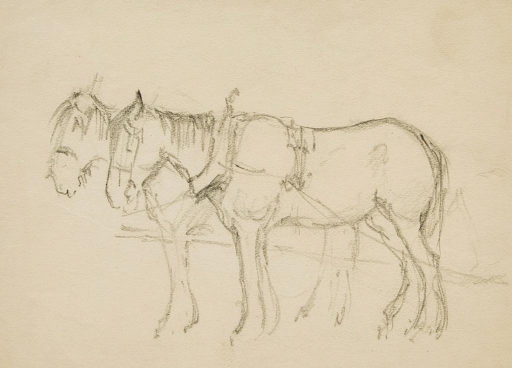 Manly Edward MacDonald (1889-1971) - Two Horses