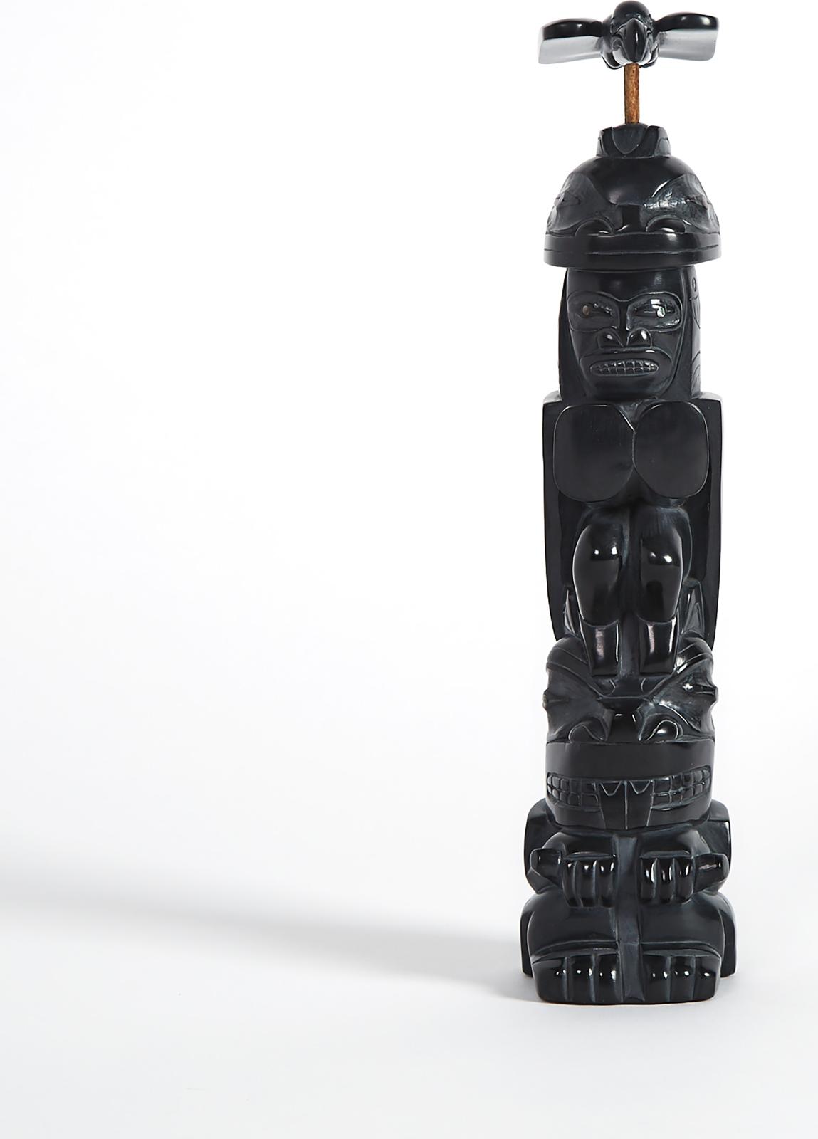 Fred Wilson - Totem With Beaver, Man, Wolf And Raven