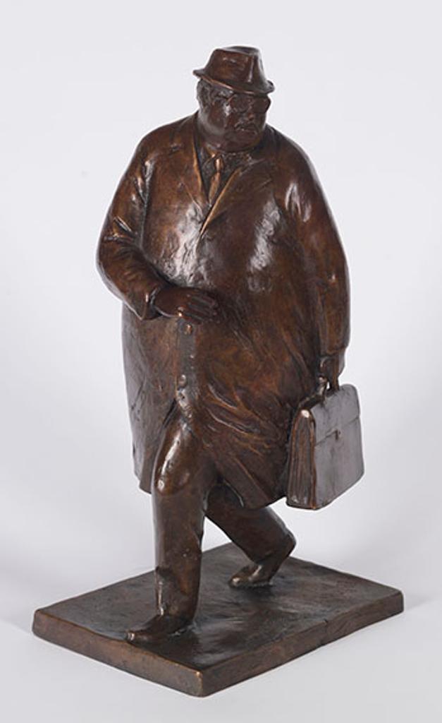 William Hodd (Bill) McElcheran (1927-1999) - Striding Businessman with Attache