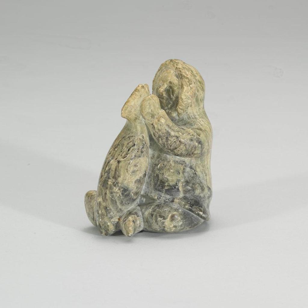 Alec Weetaltuk (1900) - Hunter With Seal