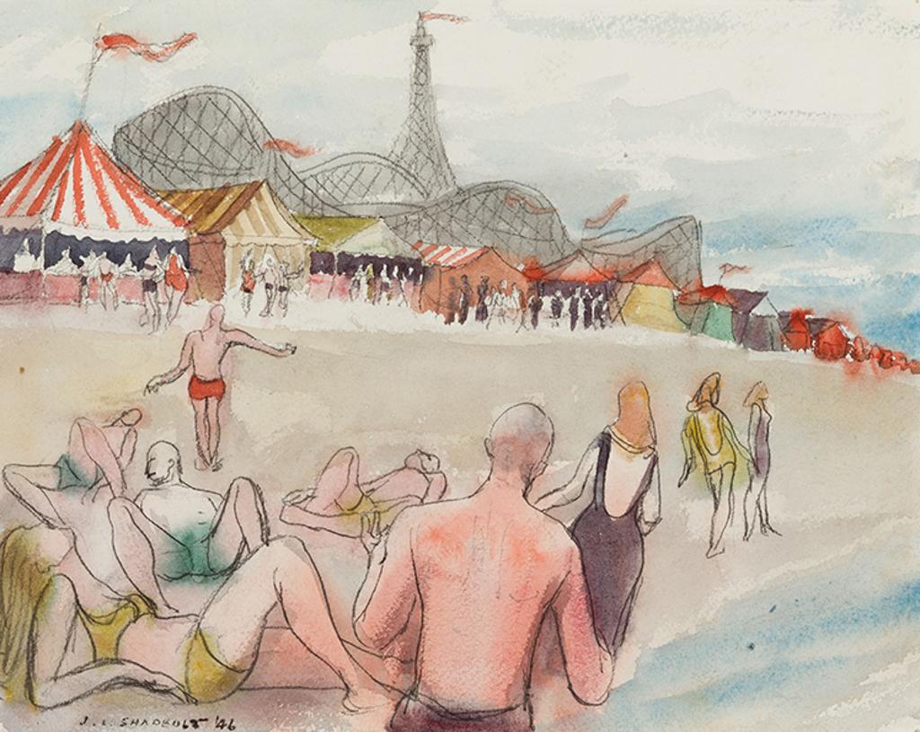 Jack Leaonard Shadbolt (1909-1998) - Untitled (B52)