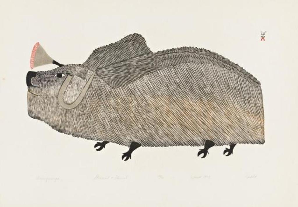 Pudlo Pudlat (1916-1992) - Untitled