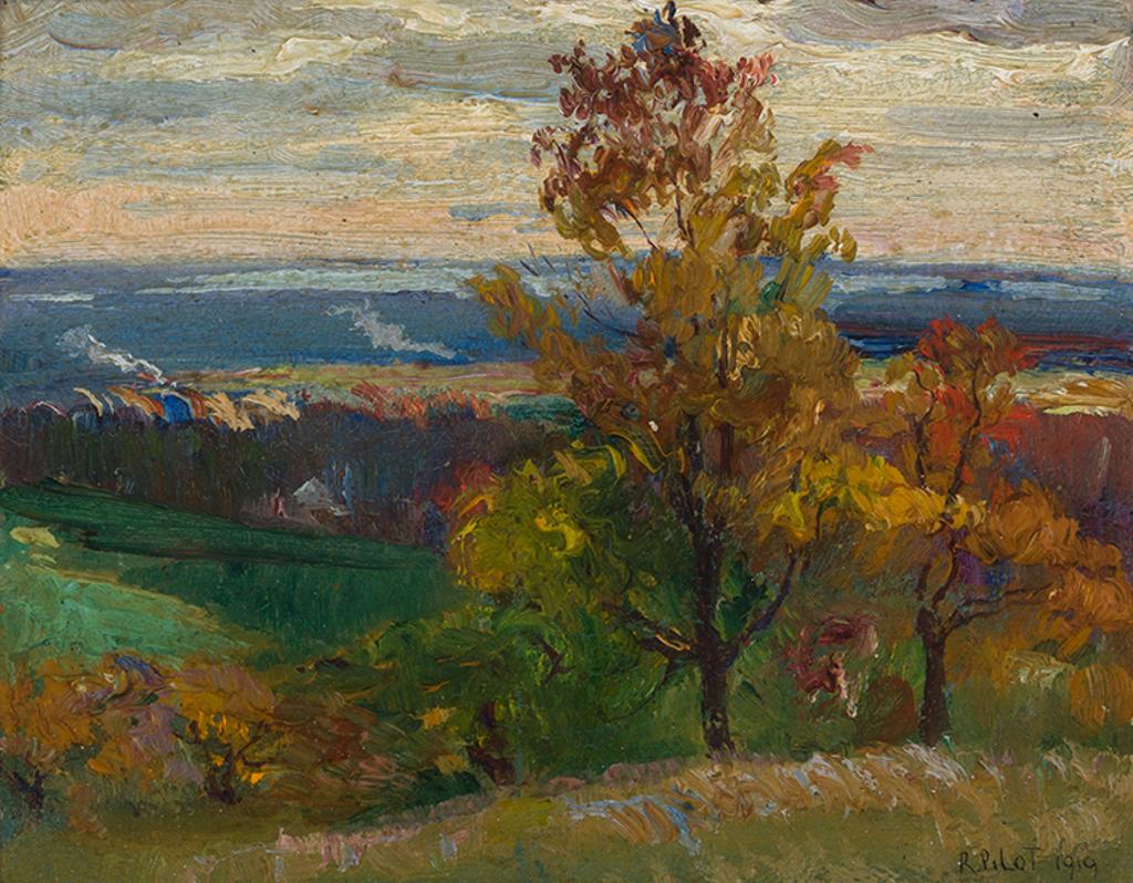 Robert Wakeham Pilot (1898-1967) - The River from Mount Royal