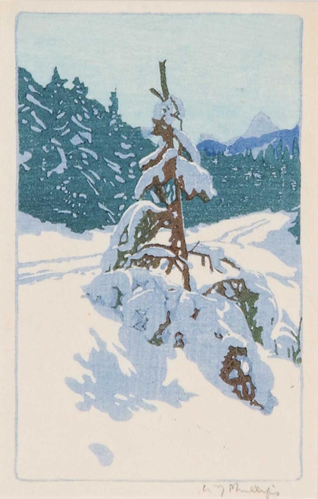 Walter Joseph (W.J.) Phillips (1884-1963) - Winter Road