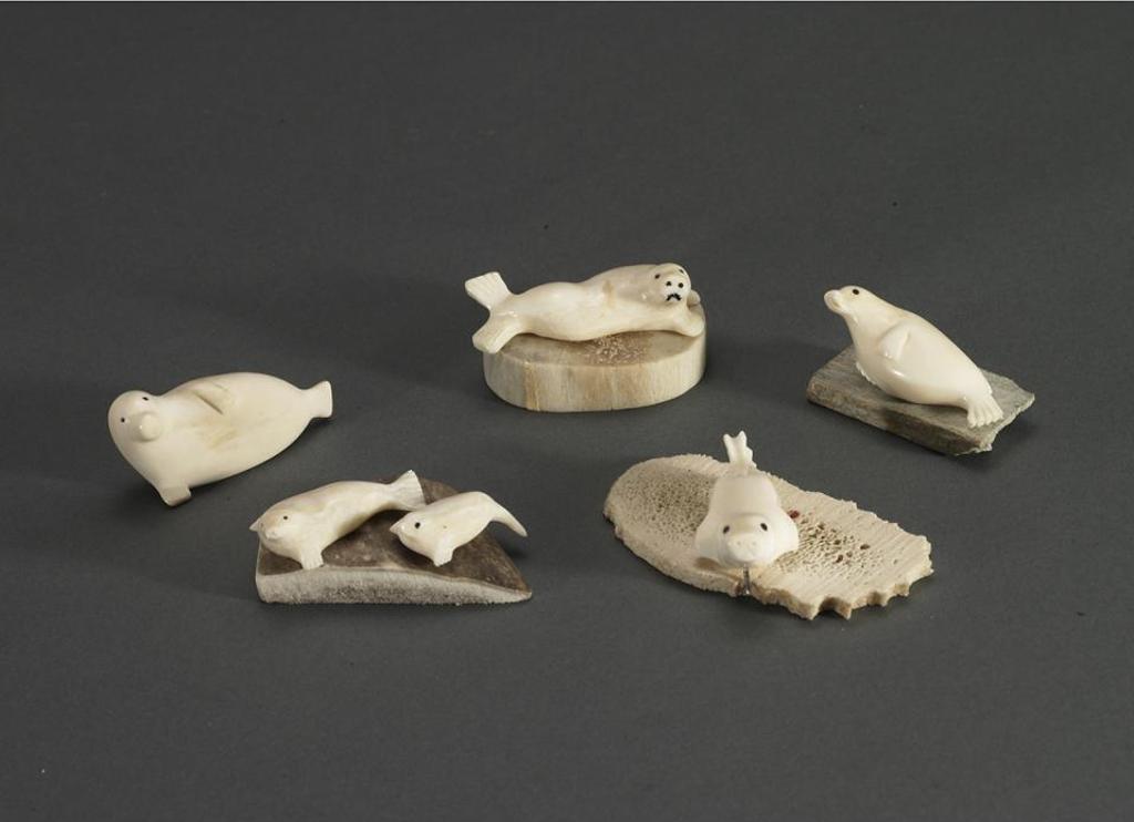 Peter Salomonie (1940) - Five Seals (1 With 2 Seals)