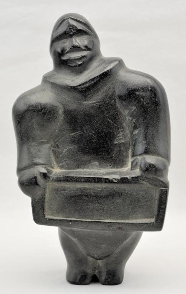 Barnabus Arnasungaaq (1924-2017) - Woman with Kudlik, 1980