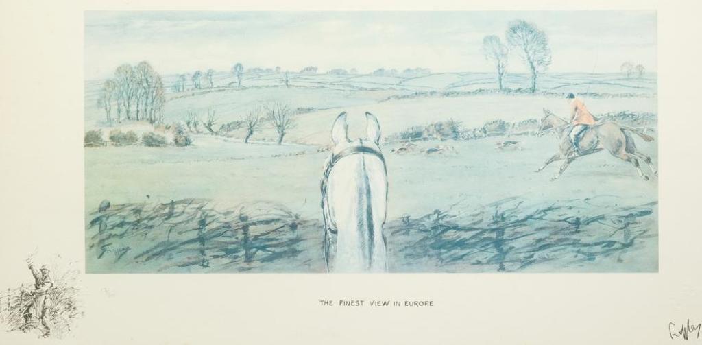 Charles Johnson Payne (1884-1967) - The Finest View in Europe