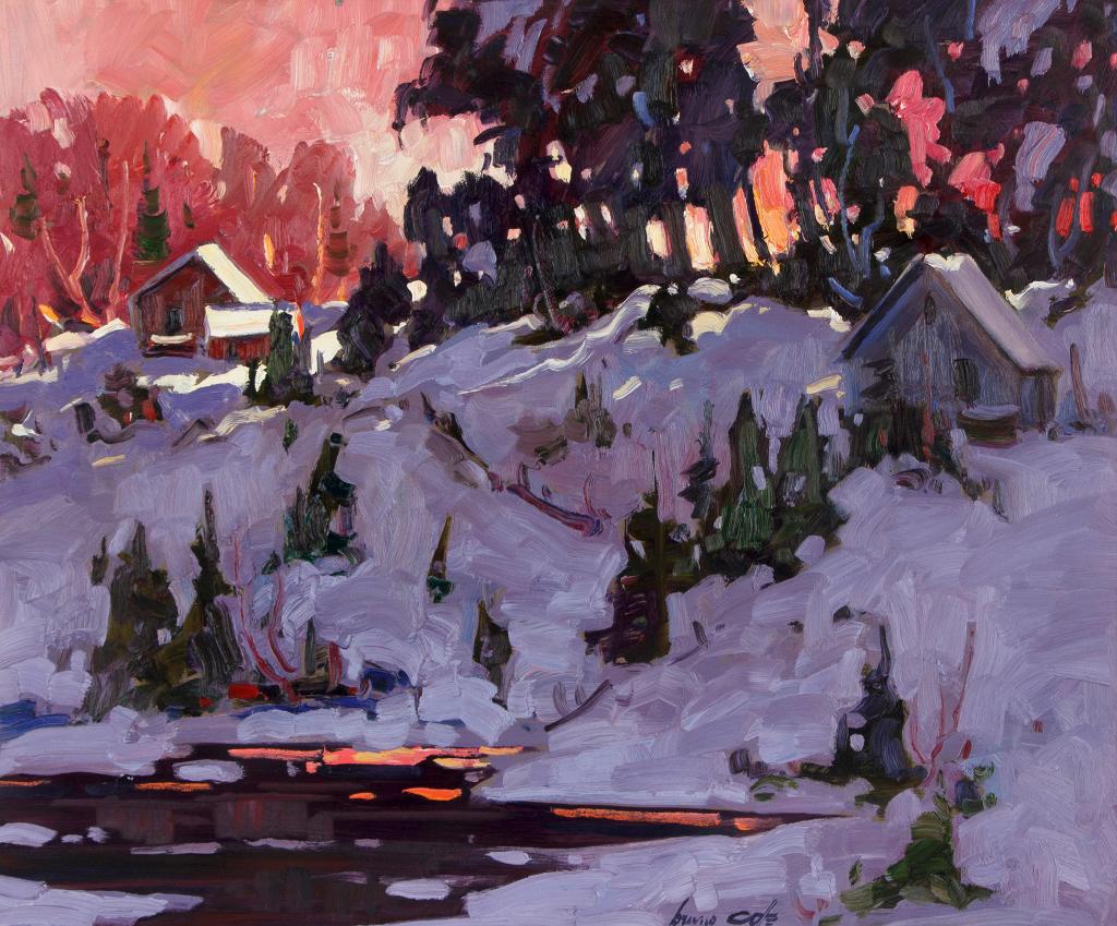 Bruno Cote (1940-2010) - Sunset