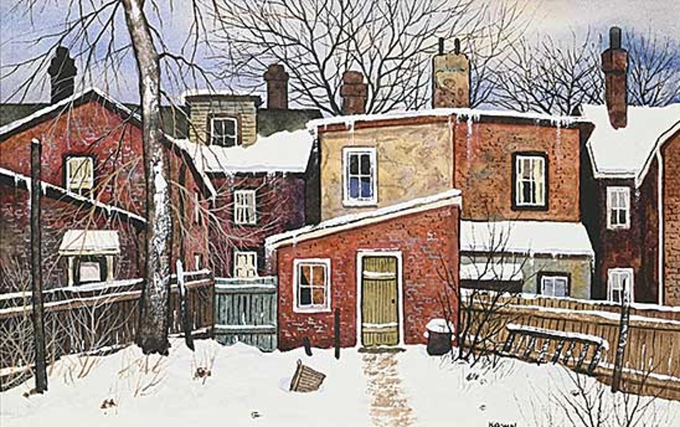 John Kasyn (1926-2008) - Off Baldwin Street