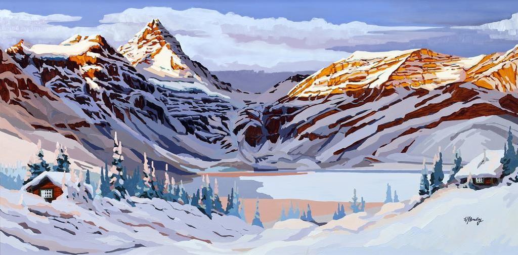 Wendy J. Bradley - Assiniboine, Wintry Morning