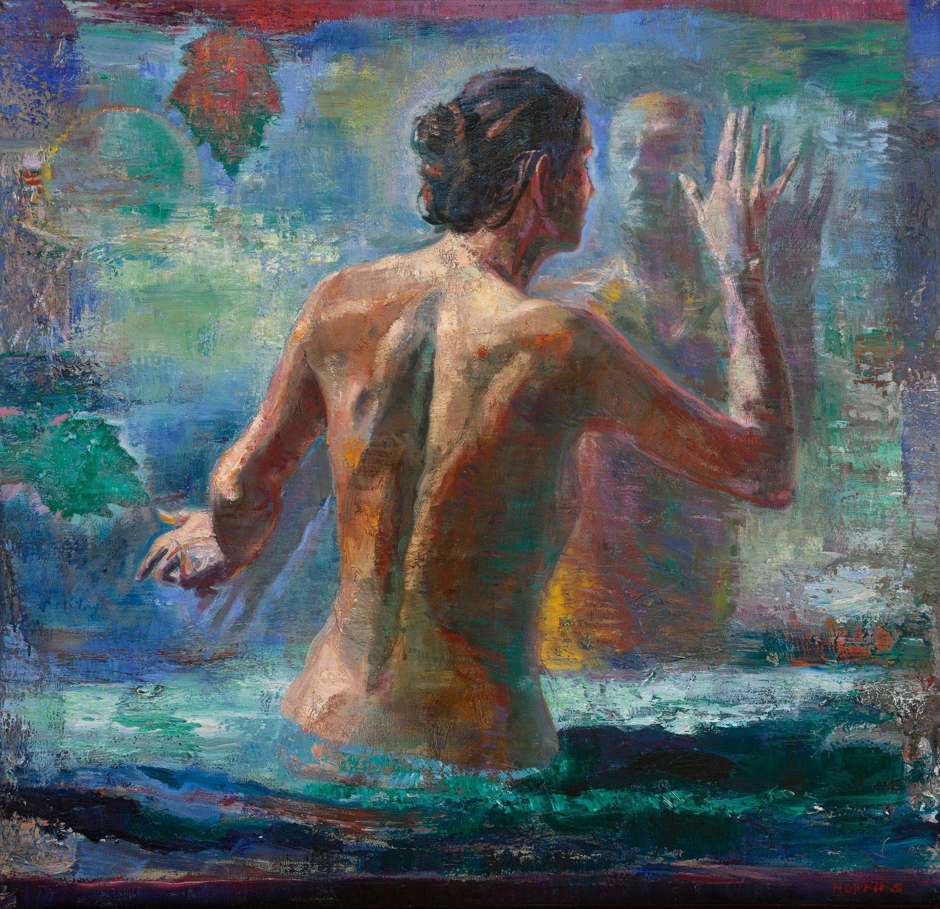 Tom Hopkins (1944-2011) - Rose Encounter, 1997