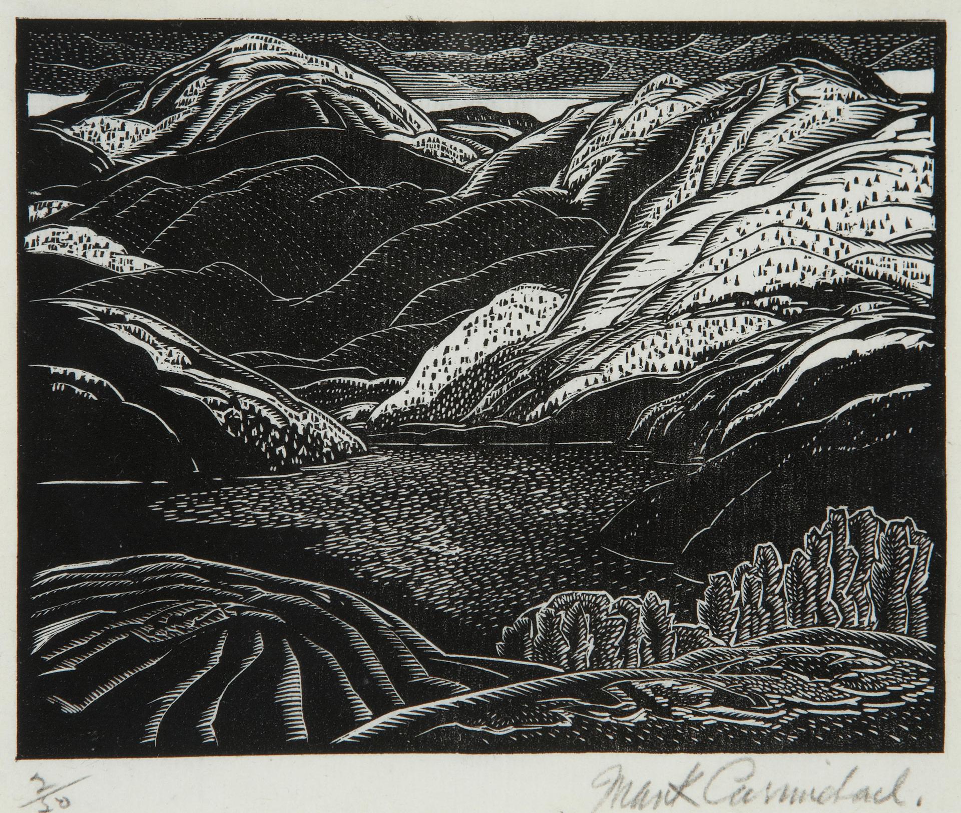 Franklin H. Carmichael (1898-1992) - Nellie Lake