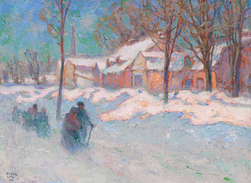 Marc-Aurèle de Foy Suzor-Coté (1869-1937) - My Village, Arthabaska