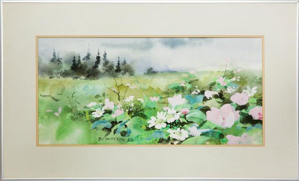 Brent Christensen (1962-2021) - Daisies and Wild Roses