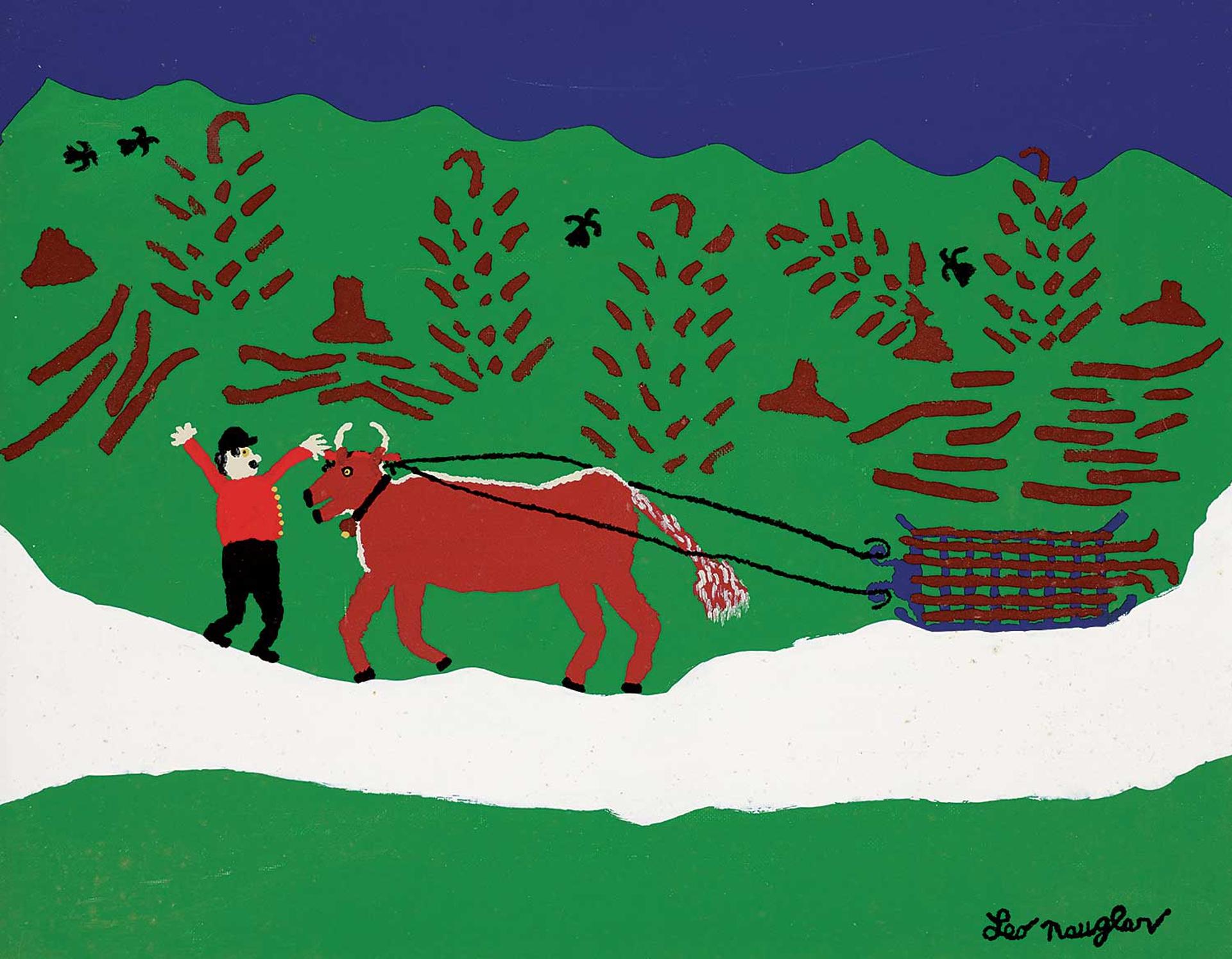 Leo Naugler - Untitled - Stopping the Sled
