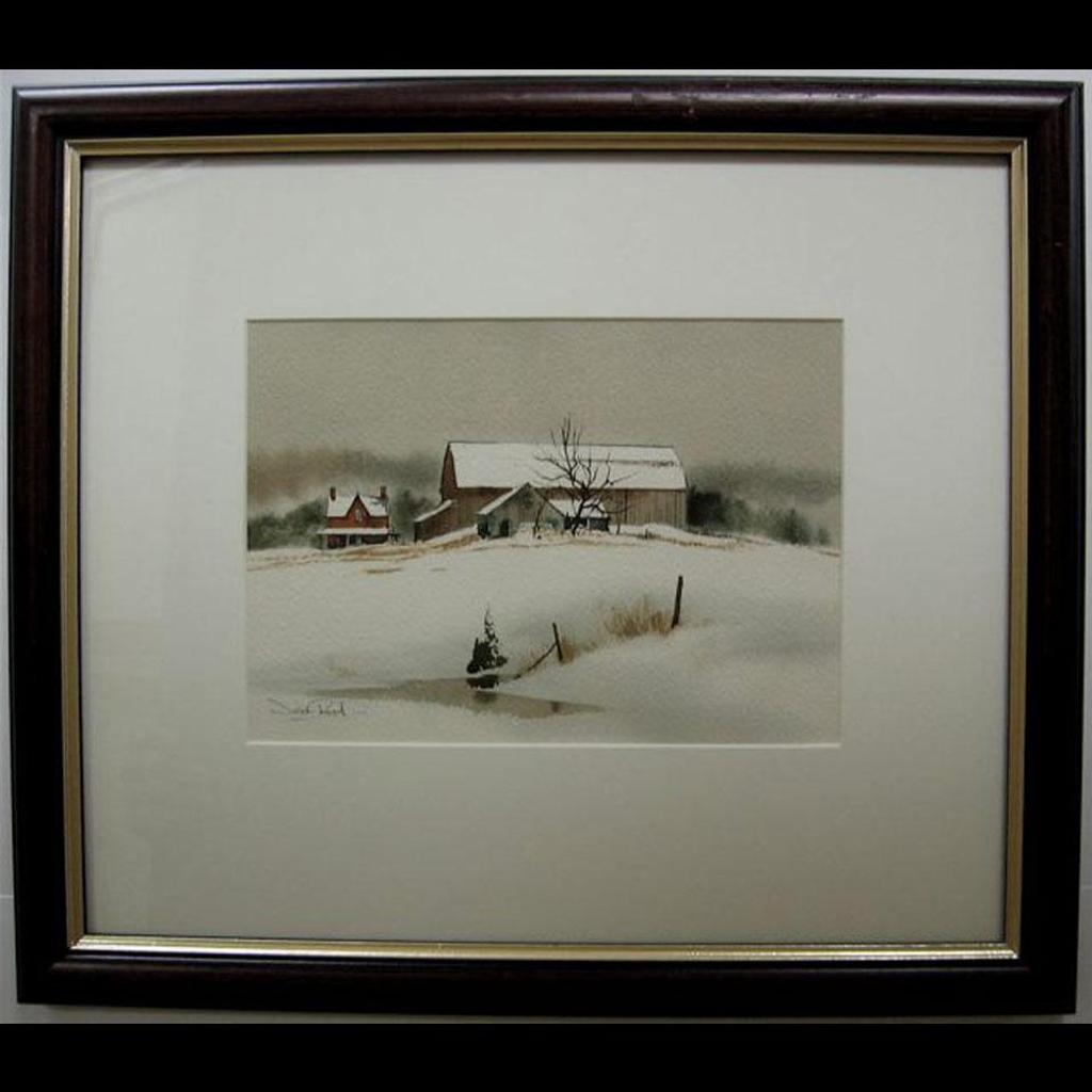 Jack Henry Reid (1925-2009) - Farm In Winter
