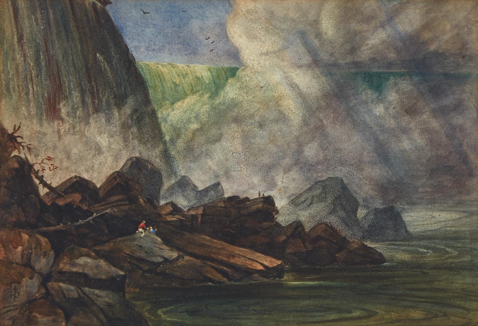 Major Henry Samuel Davis (1809-1851) - Horseshoe Falls From Goat Island, August, 1846