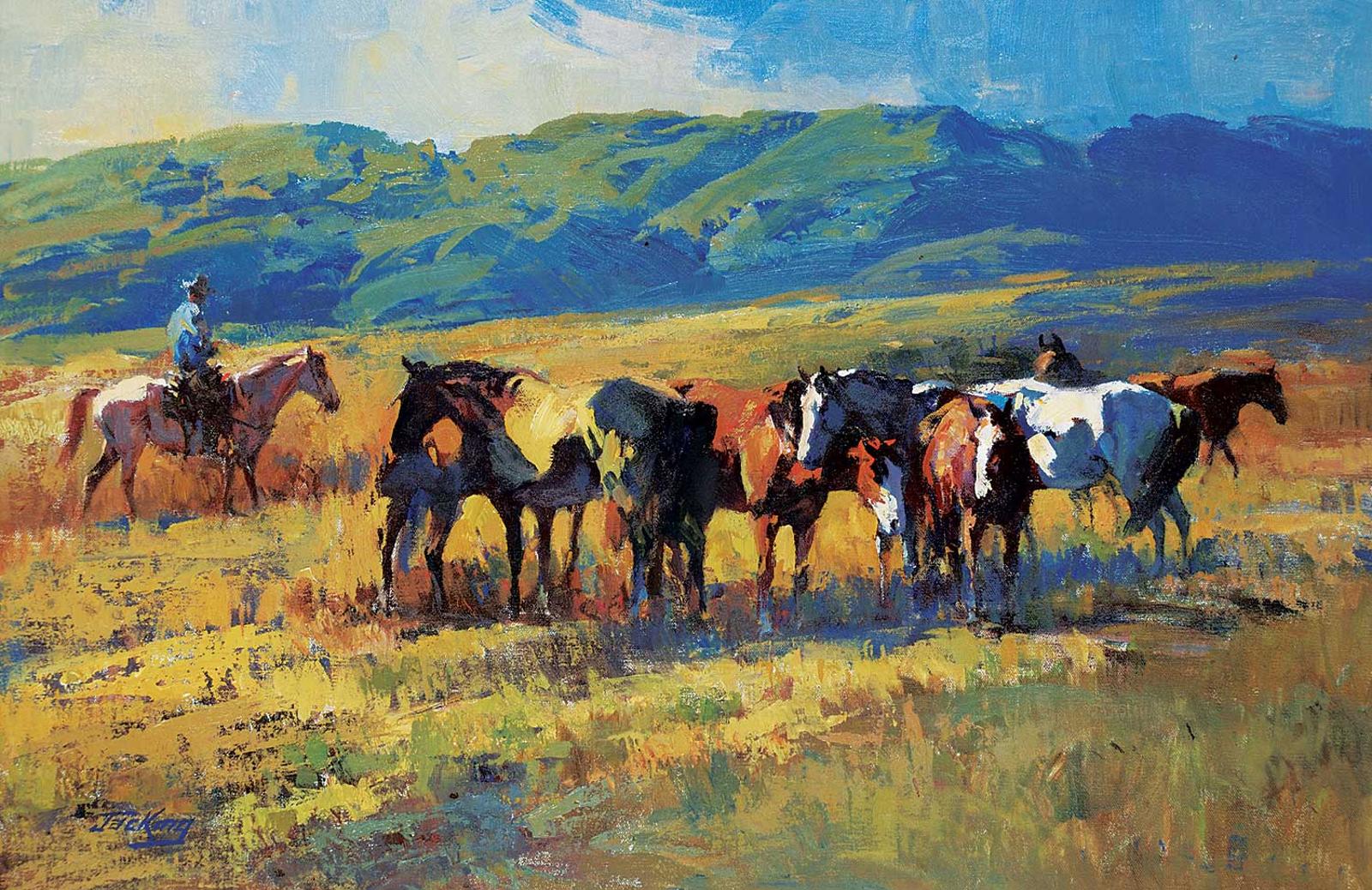 Jack [Jac] Elmo King (1920-1998) - Untitled - Roundup
