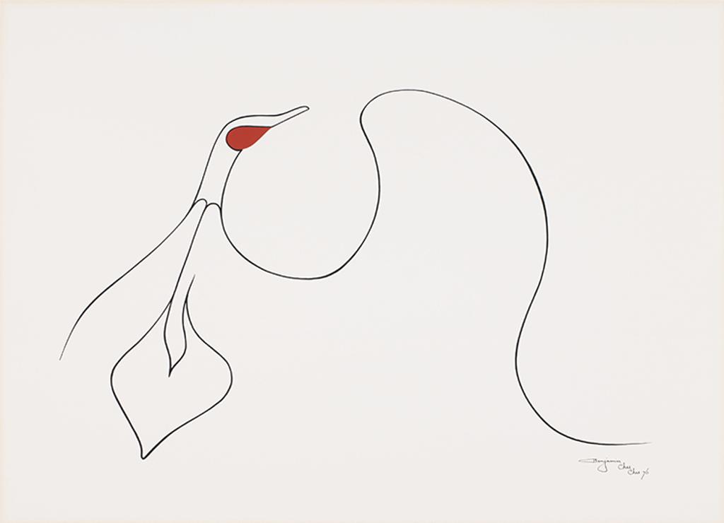 Benjamin Chee Chee (1944-1977) - Goose