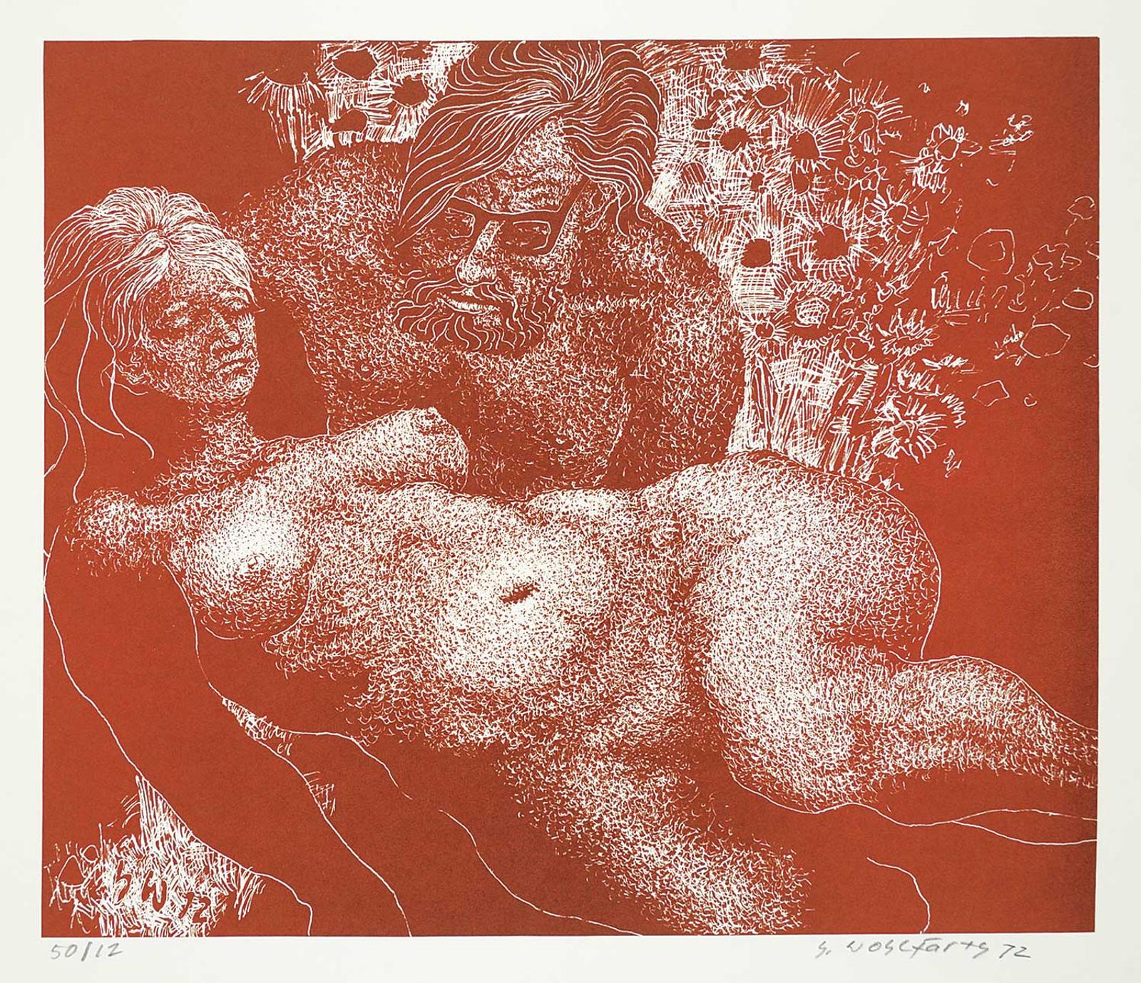 Henry Karl-Heinz Wohlfarth - Untitled - The Artist and His Muse  #50/12