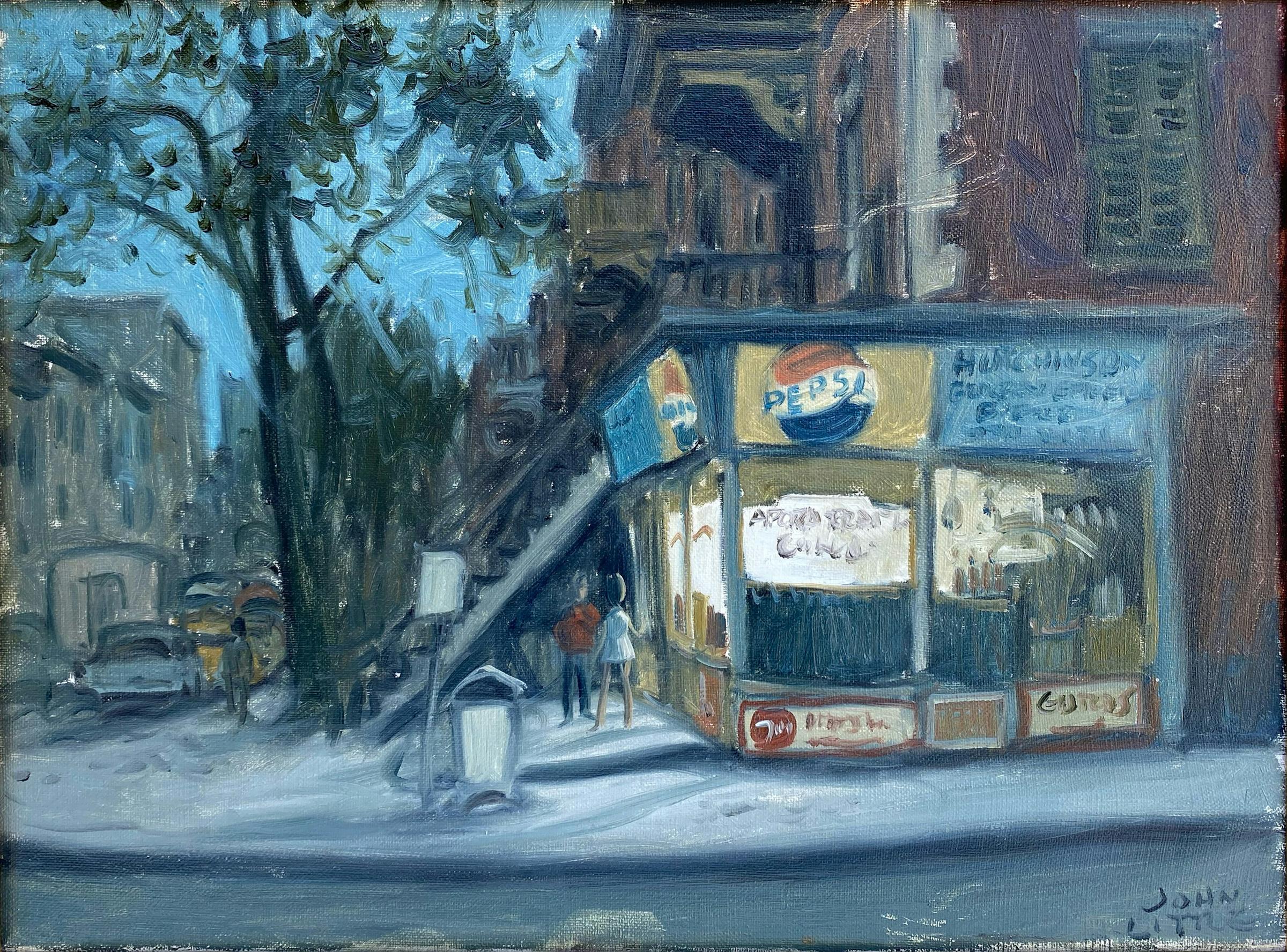 John Geoffrey Caruthers Little (1928-2024) - Epicerie Rue Hutchinson Outremont, Montreal, Quebec
