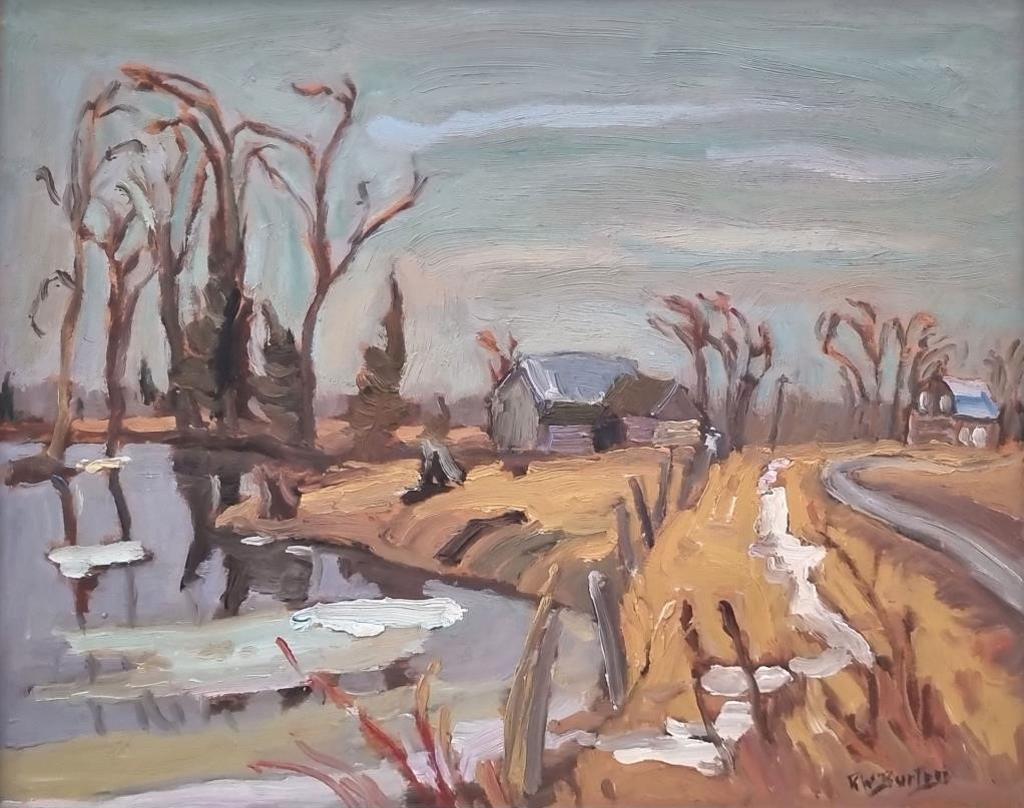 Ralph Wallace Burton (1905-1983) - First Snow, 1968
