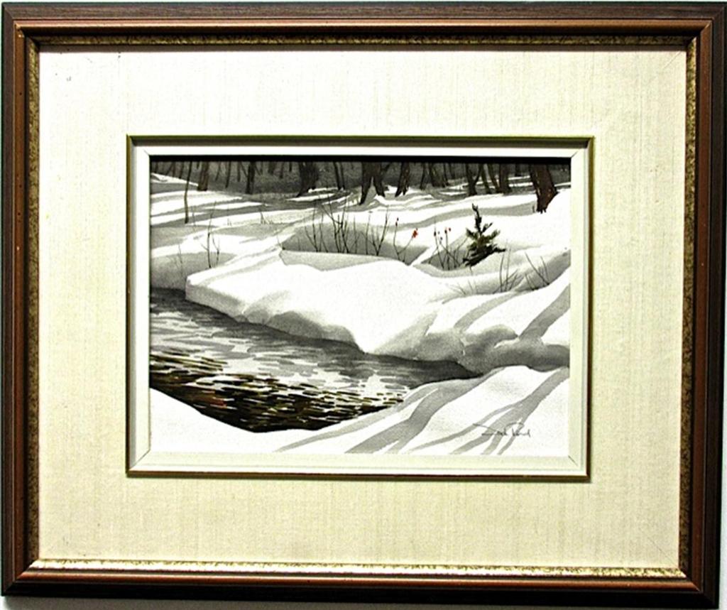 Jack Henry Reid (1925-2009) - Untitled (Winter Shadows)