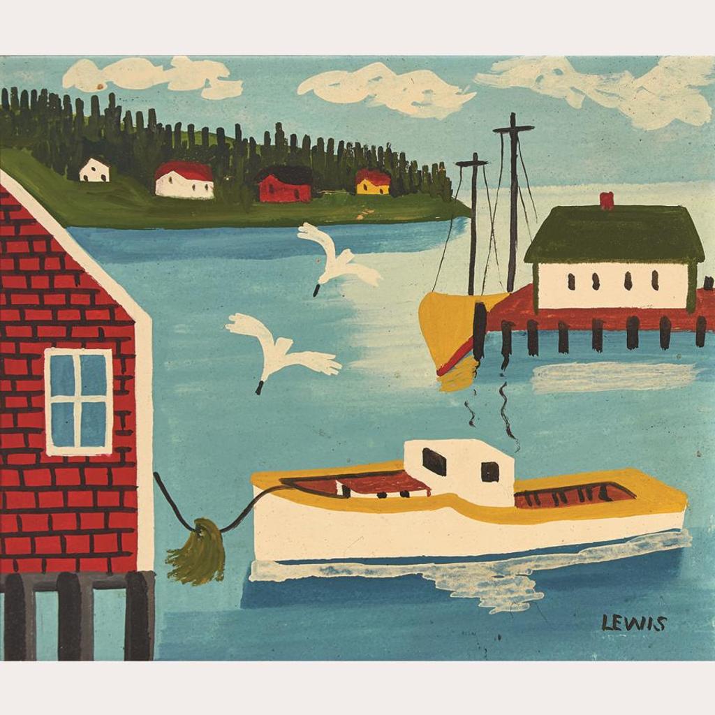 Maud Kathleen Lewis (1903-1970) - The Cape Island