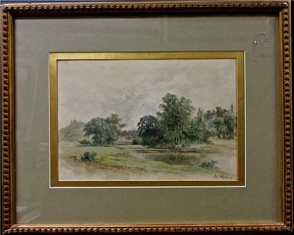 Henri Perre (1828-1890) - River Study