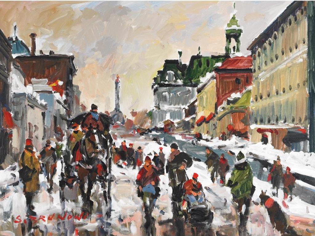 Serge Brunoni (1938-2020) - Place Jacques Cartier, Montreal