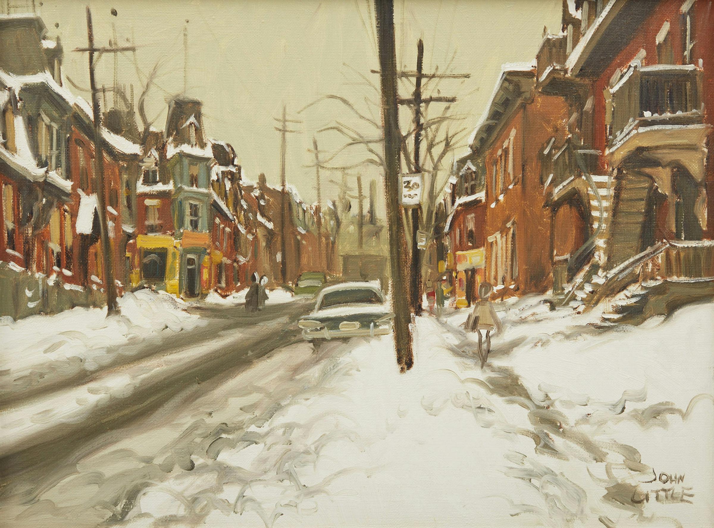 John Geoffrey Caruthers Little (1928-2024) - Rue Champlain, Montreal