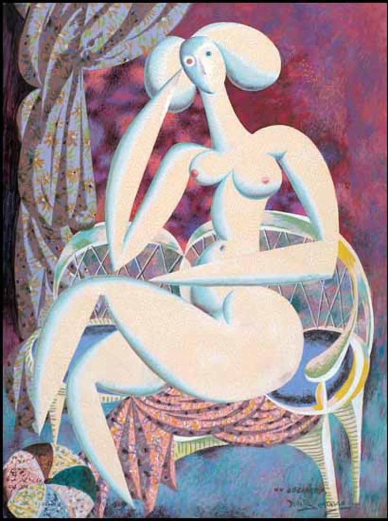Jean-Philippe Dallaire (1916-1965) - Nu décoratif