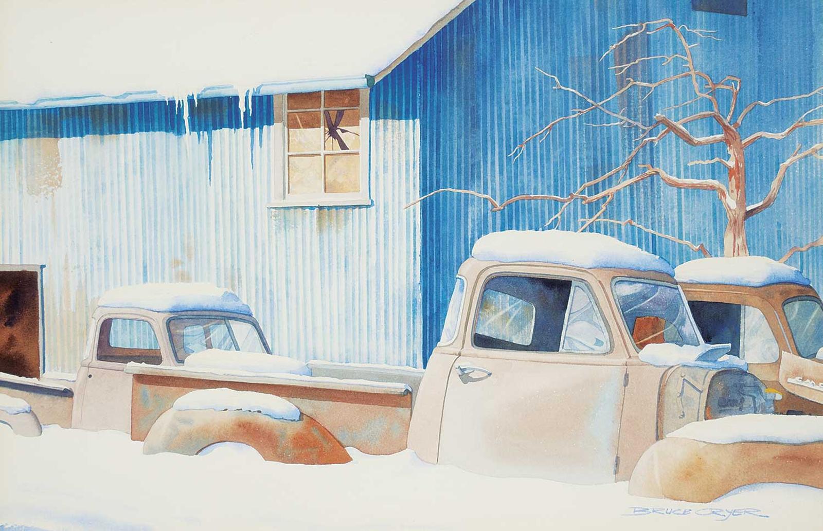 Bruce Cryer (1947) - Three Trucks