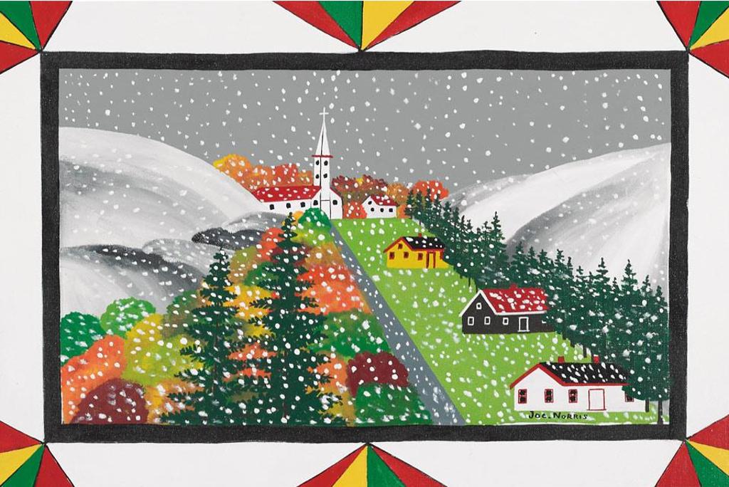 Joe Norris (1925-1996) - Winter In Nova Scotia