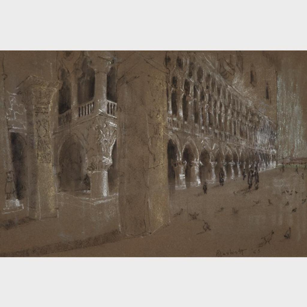 Joseph (Joe) Francis Plaskett (1918-2014) - A Corner Of The Doges Palace
