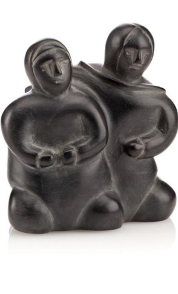 Camille Manngilik Iquliq (1962-2005) - Couple, ca. mid-late 1980s