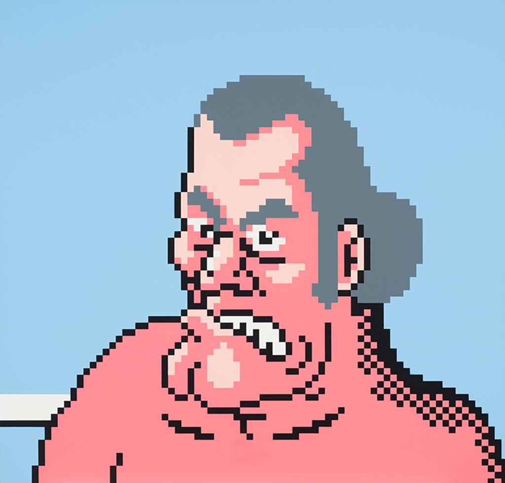 Michael Edward Miller - Super Macho Man Portrait