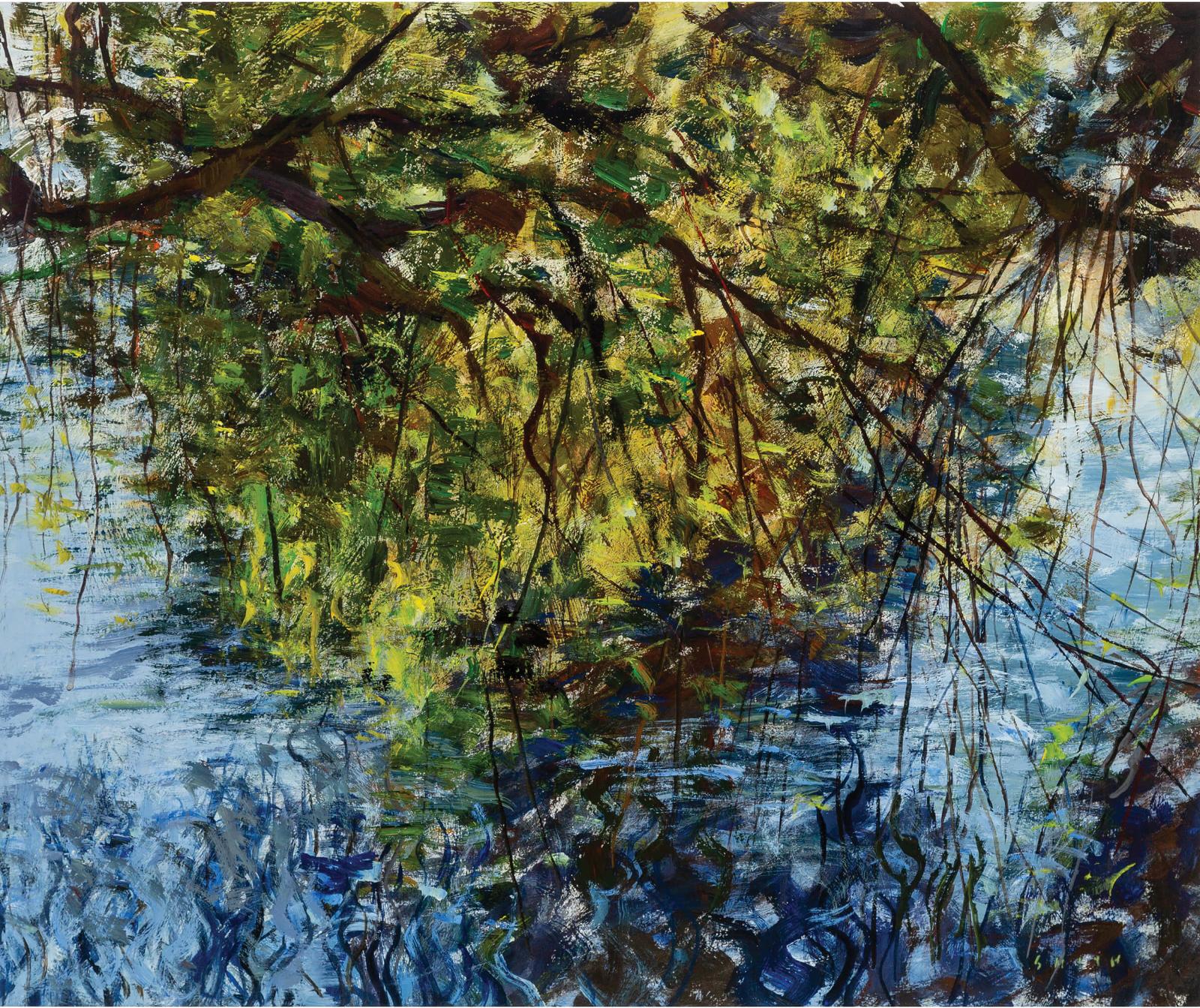 Gordon Applebee Smith (1919-2020) - Reflections I, 2002