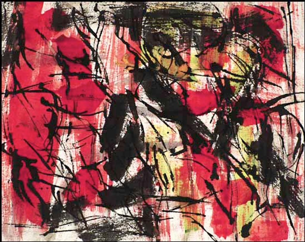 Jean-Paul Riopelle (1923-2002) - Sans titre - série Bridge-Hampton