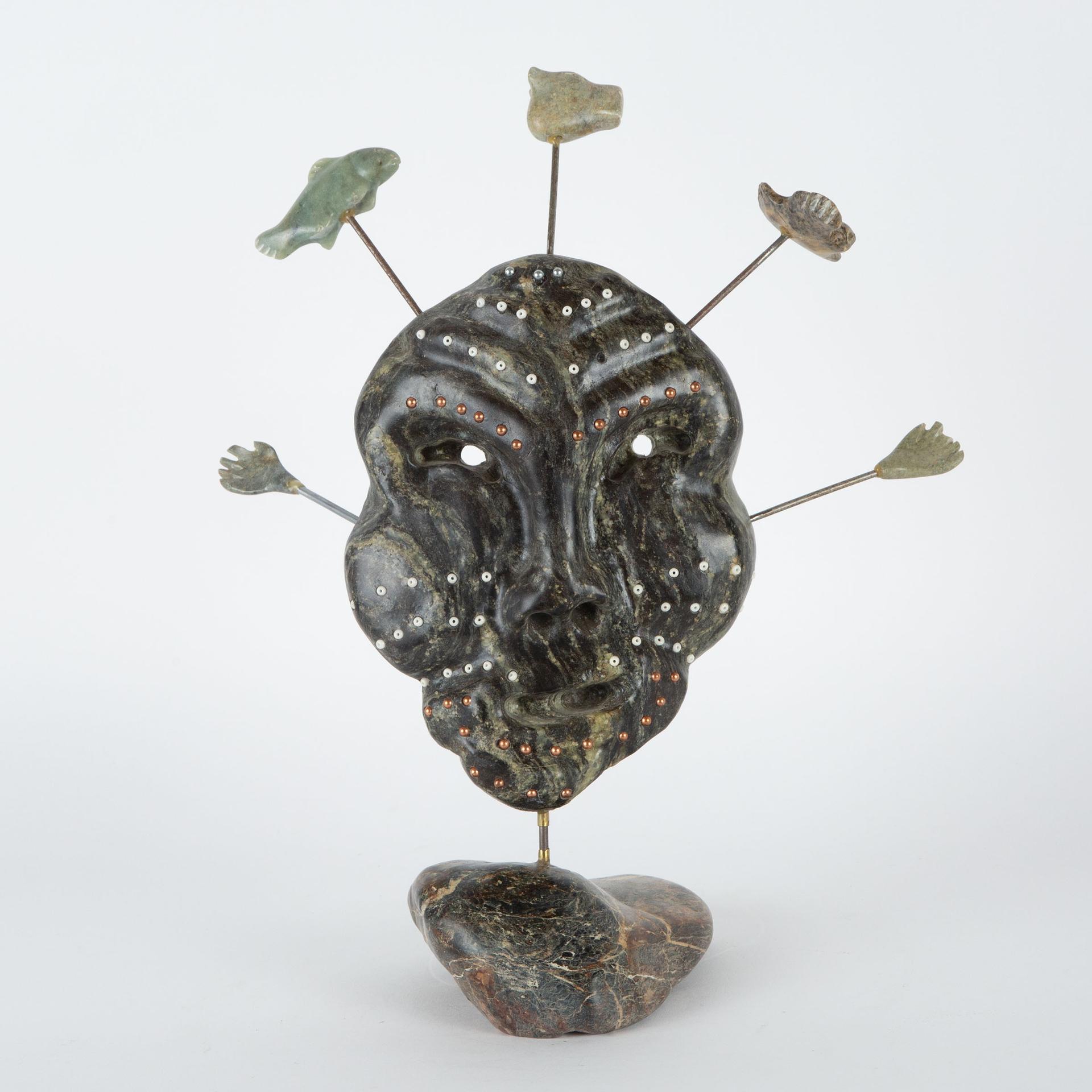 Jonasie Quarqortok Qarqortoq Faber (1944) - Spirit Mask