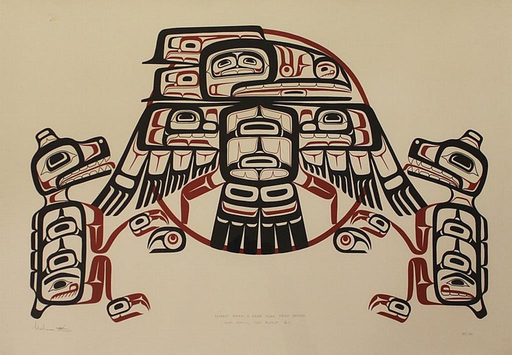 Calvin Hunt (1956) - Tlingit Raven & Bear House from Design