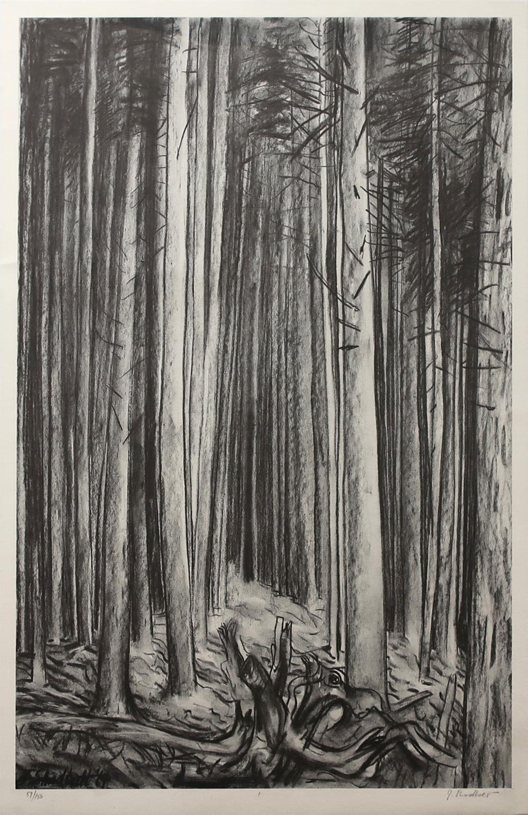 Jack Leaonard Shadbolt (1909-1998) - 1 (The Hornby Suite - Homage To Emily Carr)