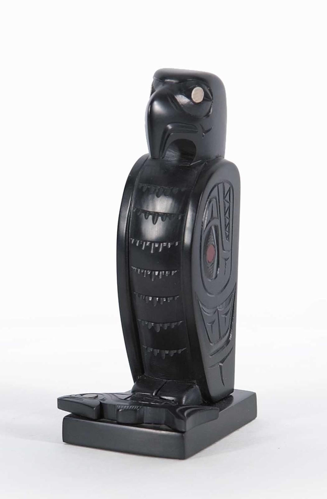 Glen Pollard (1957) - Haida Eagle and Salmon