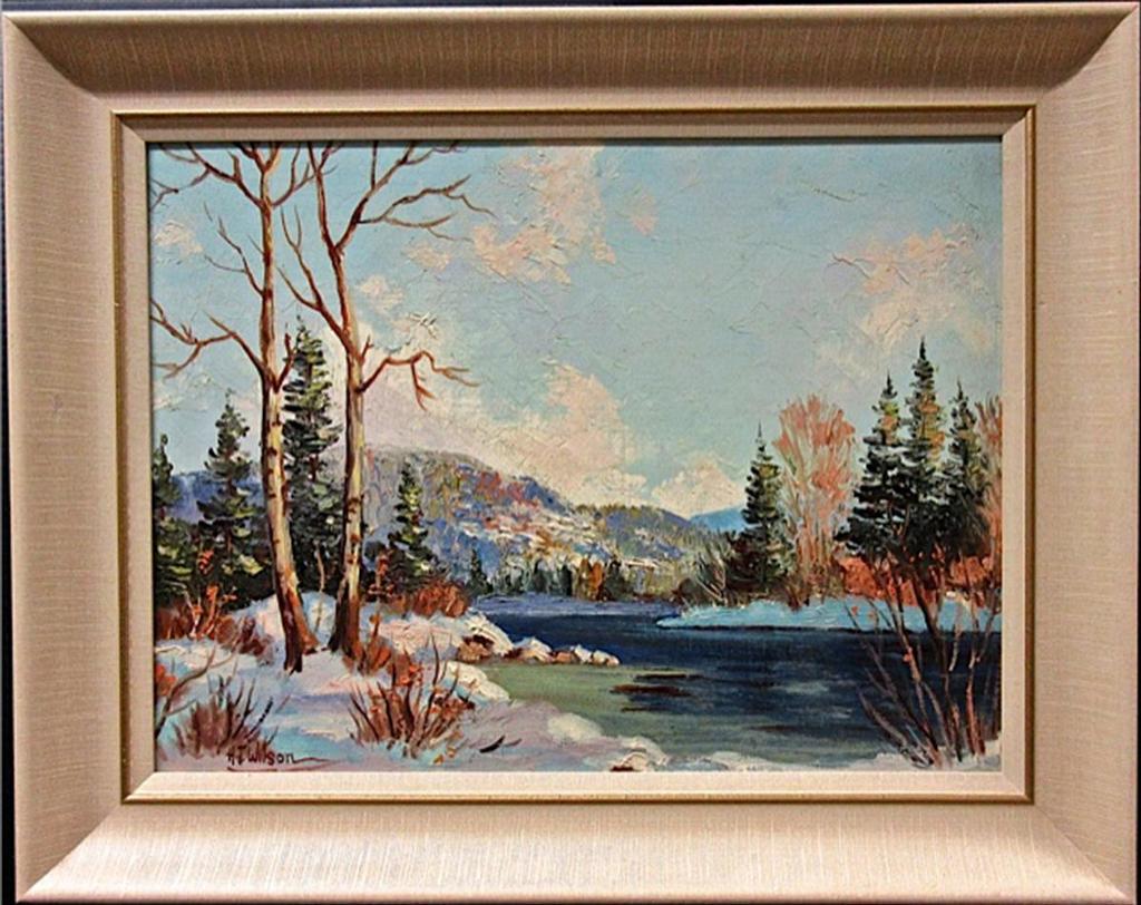 H.J. Wilson - Winter Scene; Summer Scene