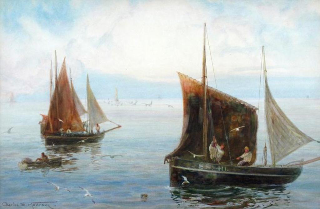 Charles Sim. Mottram (1852-1919) - Calm After Storm