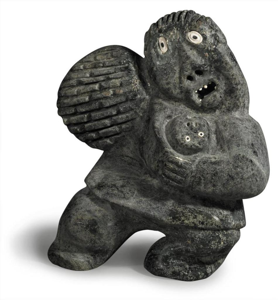 Judas Ullulaq (1937-1998) - Woman And Children