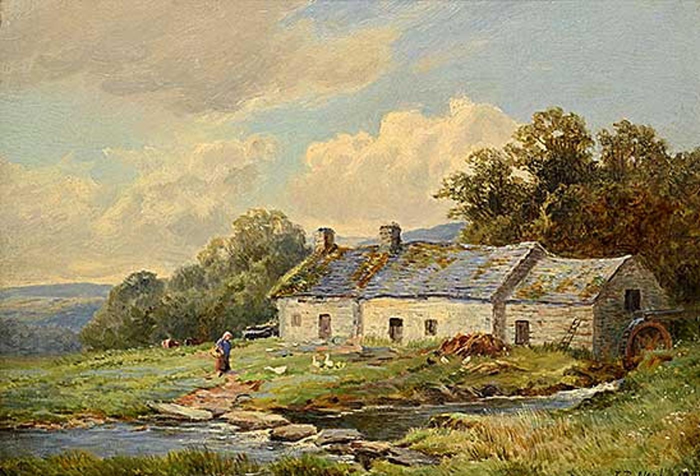 John Bates Noel (1870-1927) - Welsh Farm
