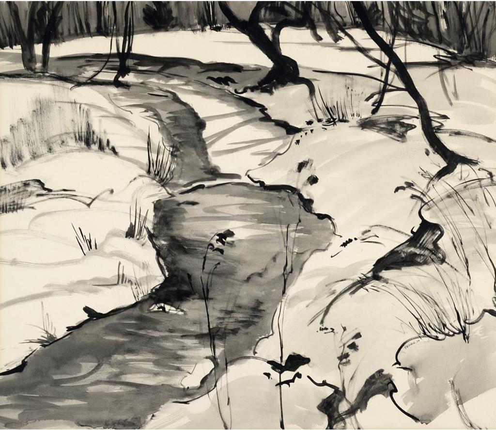 Albert Jacques Franck (1899-1973) - Winding Stream