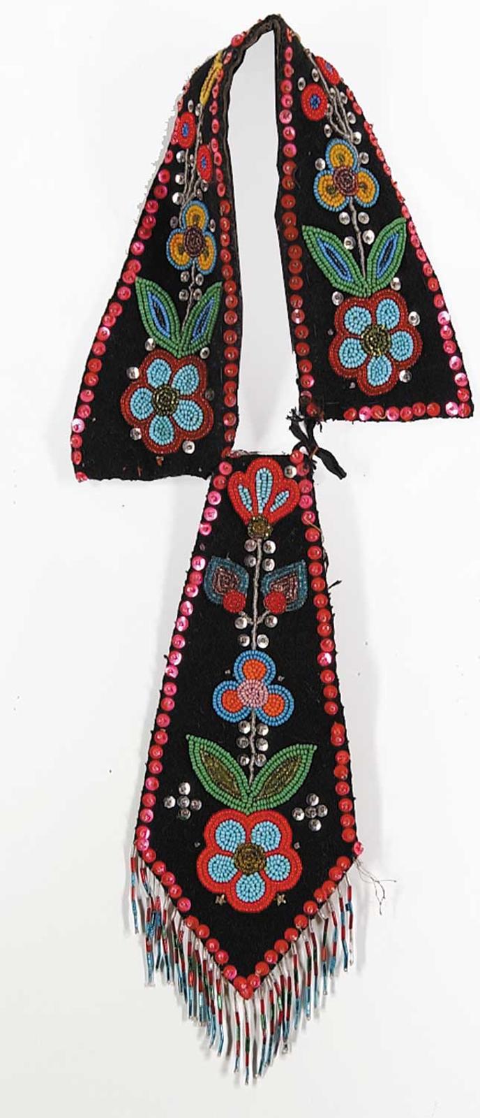 First Nations Basket School - Cloth Lined, Black Felt Colar and Tie
