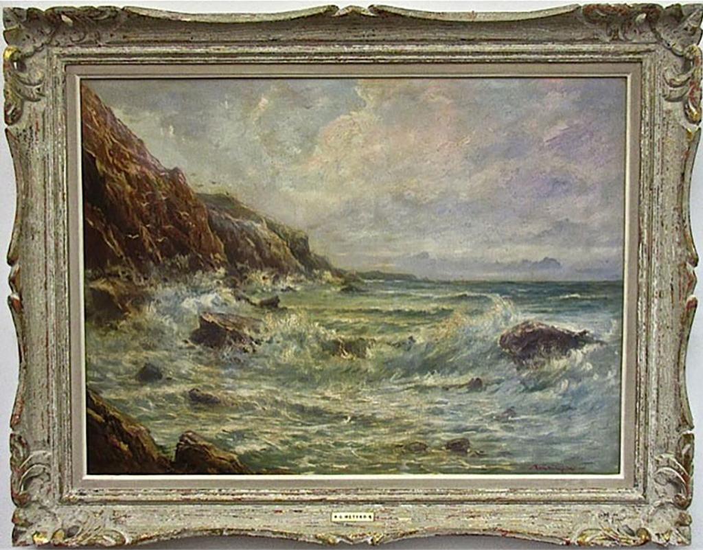 Gyula Metyko (1907-1992) - Silver Seas Off Capri